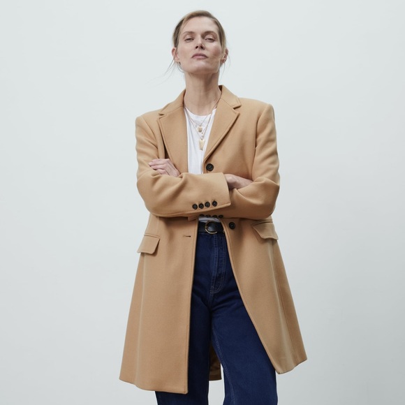 Zara Jackets & Blazers - 𝗭𝗮𝗿𝗮 • Wool Blend Coat